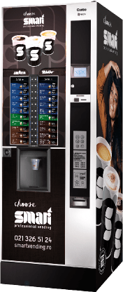 MAQUINA VENDING DE CAFE EN GRANO MOLIDO NECTA BRIO3